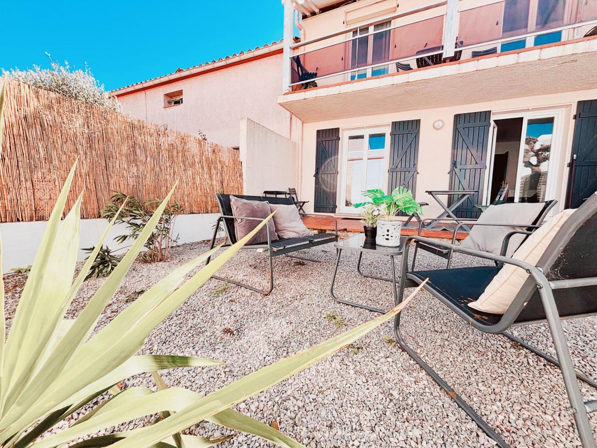Appartement Avec Jardin Privatif A 300M De La Plage *2* Canet-en-Roussillon Exterior foto